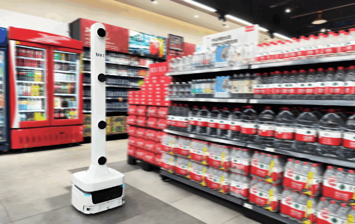 Ai smart replenishment robot - autonomous in-store route planning and shelf scanning system