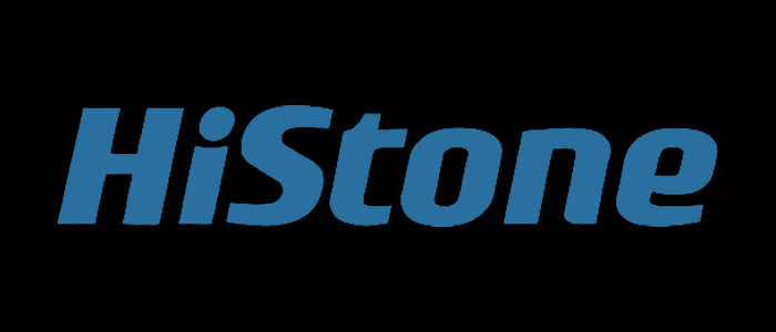 The logo of winmore digital's oem client, histone.