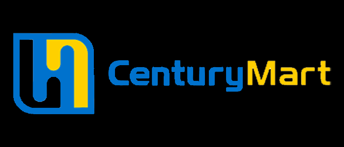 The logo of winmore digital's retail store client, century mart.
