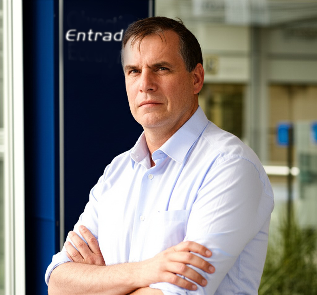 A male director of an ai-powered weighing scale manufacture