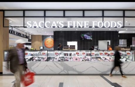 Sacca's fine foods store interior in australia, showcasing the successful deployment of winmore digital's ai weighing smart scale system—enhancing retail efficiency and customer experience.