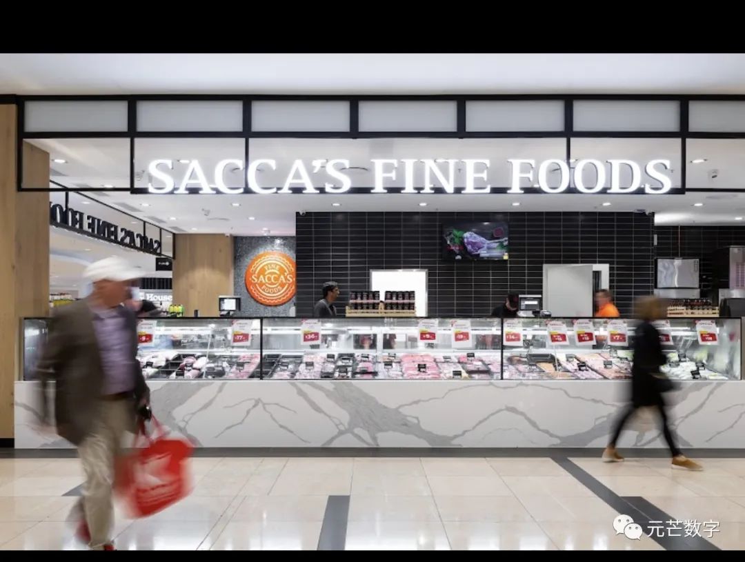 Sacca's fine foods store interior in australia, showcasing the successful deployment of winmore digital's ai weighing smart scale system—enhancing retail efficiency and customer experience.
