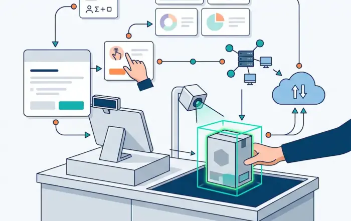 Cashier station feedback loop improve product recognition accuracy using human correction and model update