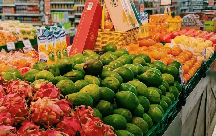 Retail pos product recognition use cases in supermarket fresh produce display